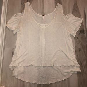 white free people top
